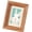 Teak color, variant on Small Portrait Picture Frame Wallet Size Wooden Photo Frame for Desk Decors
