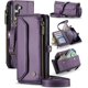 thumbnail image 1 of Caso de cartera Compatible con Samsung Galaxy S23 Más 6.6" RFID de Bloqueo 10-Titular de la Tarjeta de Cuero de la PU de la broche Magnético Correa Bolsillo con Cremallera caja del Teléfono, 1 of 9