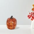 thumbnail image 2 of Terracotta Pumpkin Tea Light Holder, 2 of 3