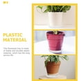 thumbnail image 6 of NICEXMAS Nicexmas Plastic Plant Water Trays for Indoor Plants Prevents Sliding 10Pcs, 6 of 6