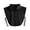 Black, variant on Women's Decorative Crew Neck False Collar Detachable Jacket Shirt Accessory