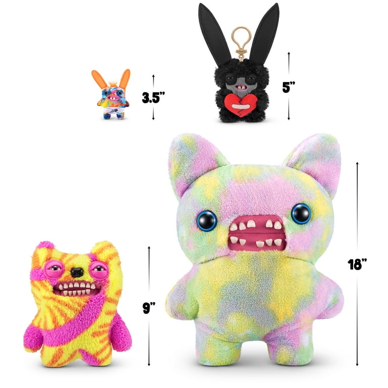 ZURU Fuggler Keyring ぬいぐるみセット Fuggler Key Rings 5-inch Assortment Series 5 (Lord Long Ears
