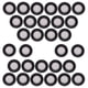 thumbnail image 2 of 30 Pcs Rubber Flat Gaskets O Washer Rings for Plumbing Faucet Sealing, 2 of 4