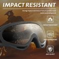 thumbnail image 2 of czcpp-ATV Motocross Goggles Ski Goggles Safety Goggles over Glasses Impact Resistance Motocross Riding Goggles Adjustable Headband, 2 of 4