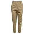 thumbnail image 4 of Lenpel Women's Skinny Cargo Pants Lightweight Travel Hiking Joggers High Waisted Tapered Casual Athletic Pants, 4 of 5