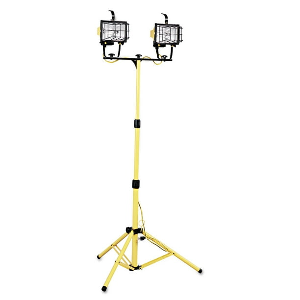 CCI L14SLEDSW LumaSite Dual Jointed Halogen Work Light with Tripod
