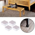 thumbnail image 4 of Elevadores multifunción, elevadores de muebles, soporte de sofá, antideslizante, almacenamiento debajo de , oficina en hogar 60x32mm Yotijar Elevadores de cama, 4 of 7