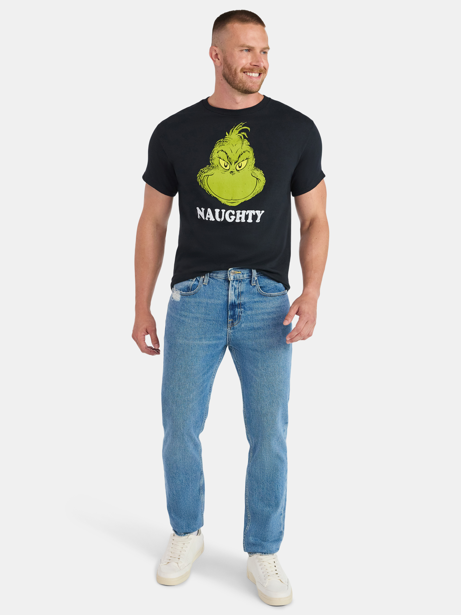 Dr. Seuss The Grinch Men's and Big Men's Graphic Tee, Sizes S-3XL