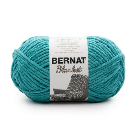 UPC: 0057355413009 | Bernat Blanket™ Super Bulky 100% Polyester Aquatic Yarn 220 yd