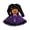Purple#9527, variant on BOOMNY Halloween Girls 2 Peice Outfit Sets Hallowmas Pumpkin Graphic Long Sleeve Tops Mesh Tulle Skirts Sets for Kids Playful Clothing Set