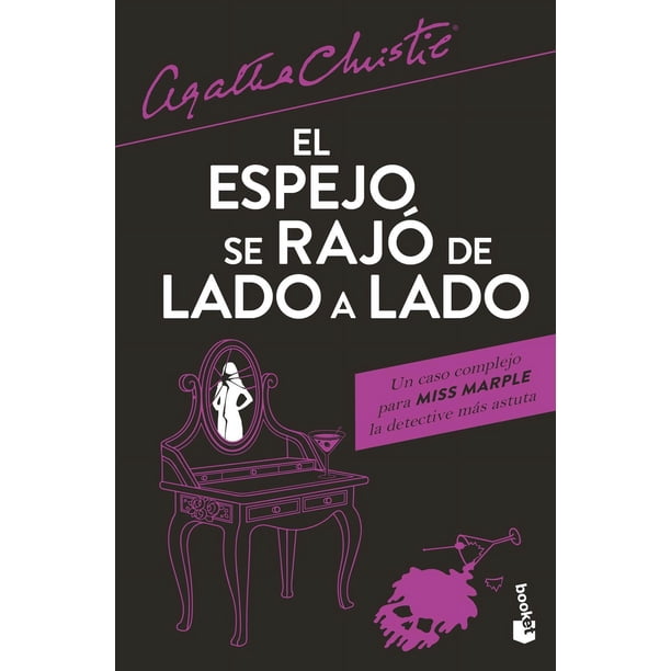 Libro El Espejo Se Rajo De Lado A Lado Tapa Blanda, Autor Agatha Christie, Editorial Booket Mexico