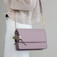 thumbnail image 2 of Unique Bargains 1 Pc Handbag Charm Cute Rope Handbag Accessories Dark Brown Green Black, 2 of 6