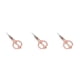 thumbnail image 2 of Riwesomey Tijeras de costura profesionales para sastres y costura Tijeras de bordado de amplia aplicación rose sissor gold Type1 NO1, 2 of 6