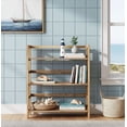 thumbnail image 5 of Fairway Avenue Home Acacia 3 Shelf Folding Bookcase, 5 of 8
