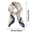 thumbnail image 5 of UJNDER Womens Summer Lightweight Multiway Silk-like Scarf Versatile Headband Wrap Fashion for Daily Wear Neck Scarf for Women,White_006,One Size, 5 of 5