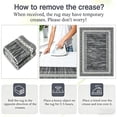 thumbnail image 6 of Ivalue Kitchen Rug Sets 2 Pieces Non Slip Kitchen Rugs and Mats Washable Kitchen Mats (Black), 6 of 11