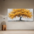 thumbnail image 7 of Canvas Wall Art for Living Room - Large Yellow Tree of Life Canvas Prints, Modern Abstract Nature Painting for Kitchen Bedroom Office Wall Decor, 7 of 7