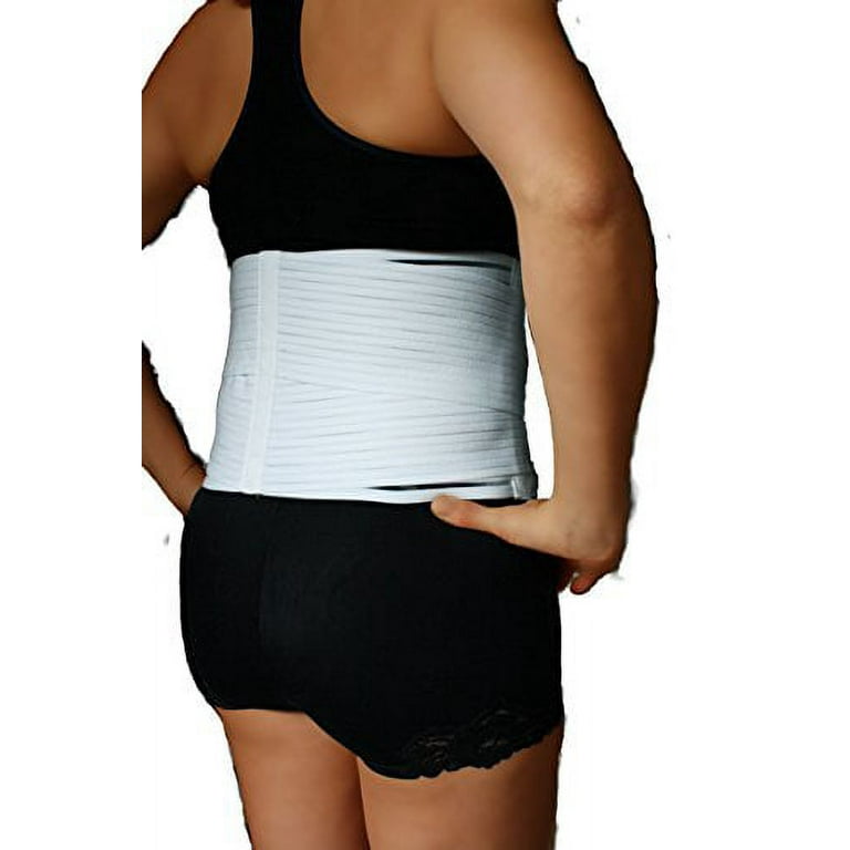 Hernia belt abdominal binder hernia belt for women umbilical hernia belt  for women abdominal binder post surgery belly binder abdominal hernia  support black 