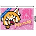 thumbnail image 2 of Aggretsuko - Horns Wall Poster, 14.725" x 22.375", 2 of 4