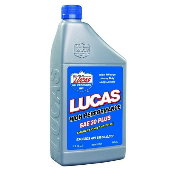 Lucas Oil 10053 30W Motor Oil, Case of 6