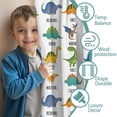 thumbnail image 3 of Blackout Kids Curtains,White Dinosaurs Random Words Childrens Insulated Curtains Set Of 2,Bedroom Essentials,Toddler Room Decor 42"x54", 3 of 5