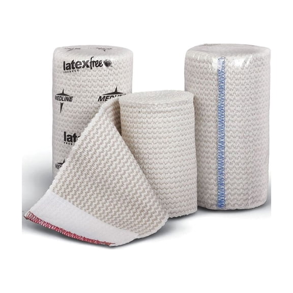 Medline Matrix Non-sterile Elastic Bandages White 5 Yds L x 2" W 10/Box