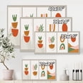 thumbnail image 4 of Designart ' Compostion Minimalistic of Organic Shapes VI ' Modern Canvas Wall Art Print, 4 of 4