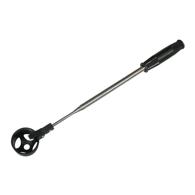 2M Golf Ball Pick Up Portable Telescopic Stainless Steel Shaft Scoop Retriever Drop Ship Black