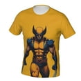 thumbnail image 6 of Wolverine Men's T Shirt Summer Casual Fashion Unisex Short Sleeve Graphic Crew Neck Tees Tops, 6 of 8