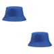 thumbnail image 4 of Sombrero de cubo plegable de verano sweethay Unisex color sólido Hip Hop ala ancha 56-58cm, 4 of 6