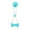 b-Blue, variante sur Jouet Molaire Multifonction pour Animaux de Compagnie 2025 Cloches d'Entraînement pour Chiot pour Porte 2025 Nouveaux Jouets de Dentition Apaisants pour Chiots Jouets pour Chiens pour Aider à l'Anxiété Mâcheurs Agressifs Mentalement