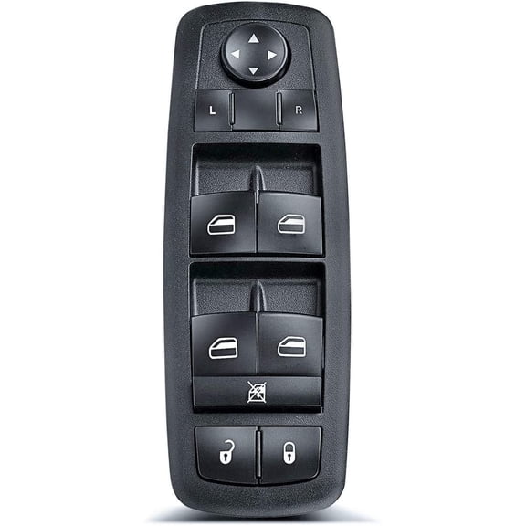 A-Premium Power Window Switch Master Compatible with Chrysler 200 2015-2016 Dodge Dart 2013-2016 Jeep Cherokee 2014-2016