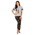 thumbnail image 2 of Disney Mickey Mouse Womens Pajama, 2 Piece Sleepwear Set, Classic Mickey, Size: Medium, 2 of 5