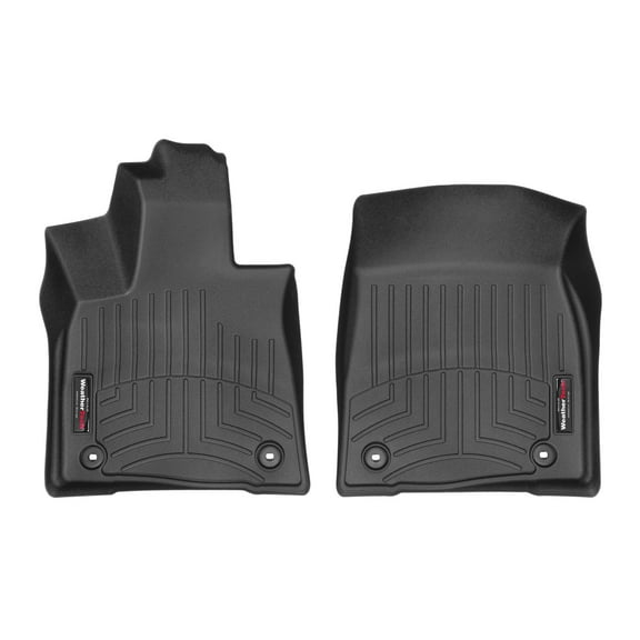 WeatherTech Custom Fit FloorLiners compatible with Lexus RX Hybrid, RX - 1st Row (Driver & Passenger), Black