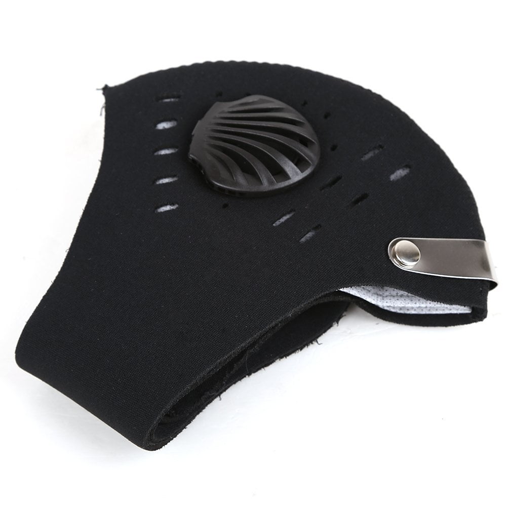 Unisex Anti Dust Mask Breathable Neoprene Half Mask Motorcycle Bicycle Cycling Bike Ski Half Face Activated Carbon... by