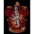 thumbnail image 2 of Harry Potter Gryffindor Crest Artwork Men's Black T-Shirt-XXL, 2 of 7