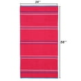 thumbnail image 4 of Serviette de plage en coton et polyester Rayures roses Mainstays, 4 of 6