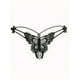 thumbnail image 1 of Tangas con bordado de mariposas, bragas de perlas sintéticas con abertura en la entrepierna, lencería y ropa interior sexy para mujer, 1 of 5