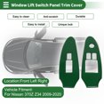 thumbnail image 2 of Cubierta del panel del interruptor de ventana para Nissan 370Z Z34 2009‑2020, 2 of 6