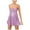 Purple, variant on WENWU Women's Glitter Sequin Mini Dress Sparkling Backless Spaghetti Strap A Line Dress for Beach Streetwear Summer Dress Short Sleeved Dresses Women