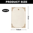 thumbnail image 2 of 100 Sheets Writing Paper, Stationery Paper with Lines Letter Writing Paper for Office Home School Wedding Invitations, 2 of 5