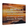 thumbnail image 5 of Scripture Walls  The Almighty Revelation 1:8 Bible Verse Canvas Christian Wall Art Ready to Hang Unframed, 5 of 16