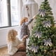 thumbnail image 1 of Christmas Double Layered Bow Christmas Tree Decoration Small Bow Festival Gift Box Packaging Bow Accessories, 1 of 6