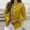 Yellow, variant on Babysbule Winter Coats for Women Women's Color Long-Sleeved Slim-Breasted Small Suit Short Coat Tops