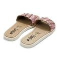 thumbnail image 5 of Old Soles Girls Puff Leather Slides, Pink Frost,35 EU (3.5 US) M US, 5 of 7