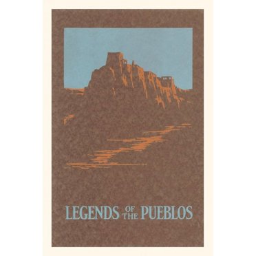 Pocket Sized - Found Image Press Journals: Vintage Journal Legends of the Pueblos (Paperback)
