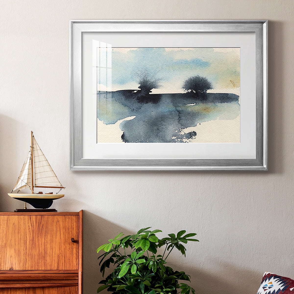 Upheval I Premium Framed Print - Ready to Hang