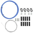 thumbnail image 1 of Kit de tapas de manguera y carcasa de cable de cambio de marchas para bicicleta de carretera Blue Mountain para reemplazo de ciclismo, 1 of 8