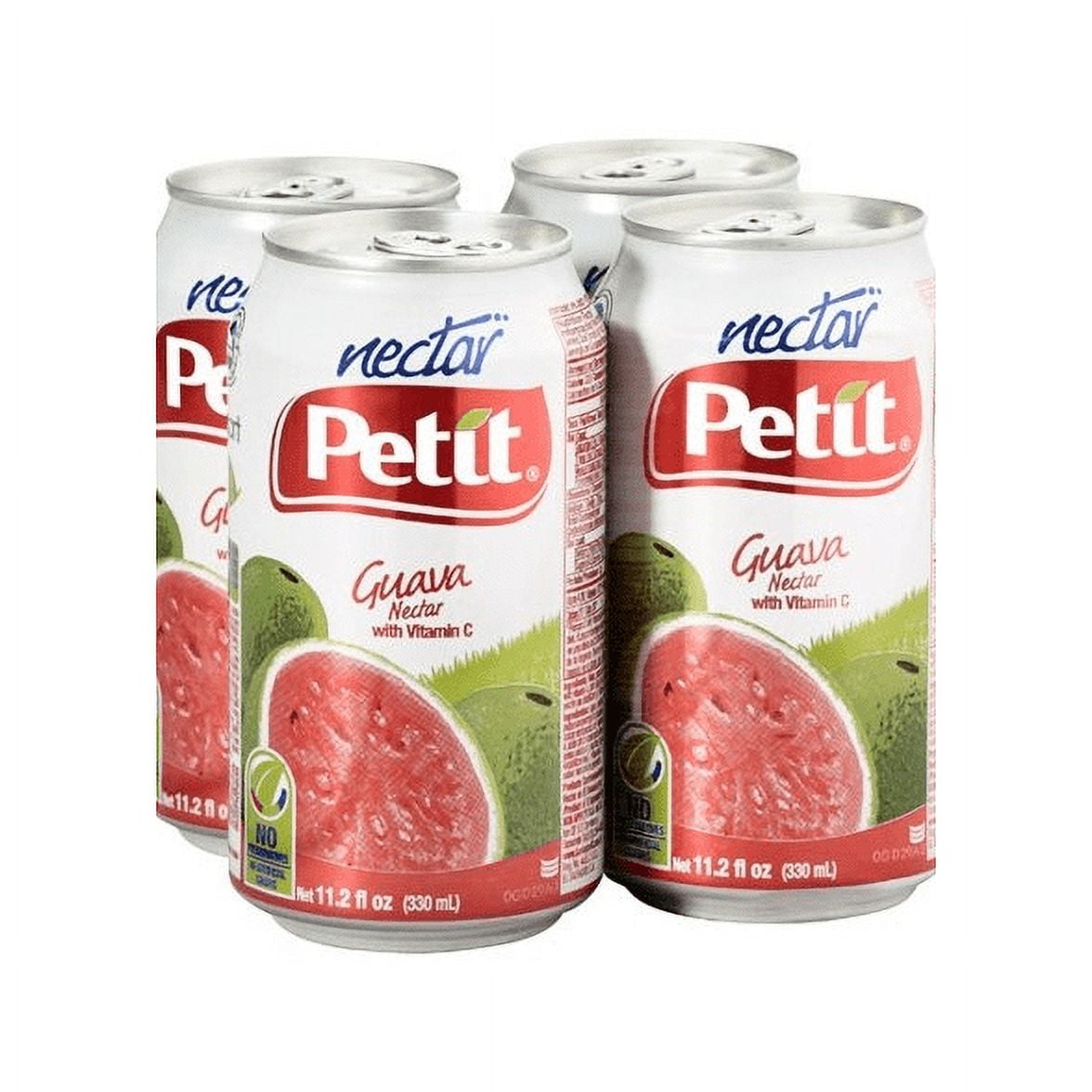(2 pack) Petit Guava Nectar 11.2 fl oz, 4 Ct., Nectar Juice