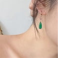 thumbnail image 4 of Anime Howl's Moving Castle Howl Green Earrings Inlaid Artificial Gem Earring For Girl Women Ladies Gift, 4 of 5